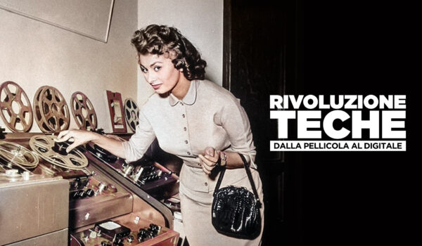 Immagine con testo: Rivoluzione teche dalla pellicola a digitale
