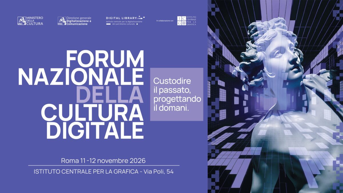 Forum Nazionale della Cultura Digitale - Locandina